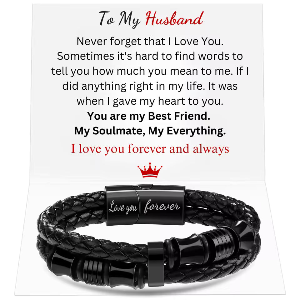 Eternal Bond Stainless Steel Men’s Bracelet