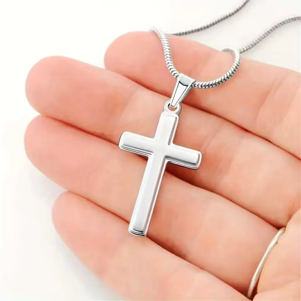 Heritage Cross Snake Chain Necklace Gift Set