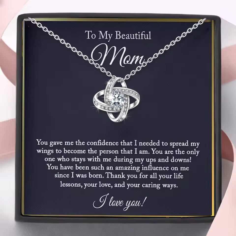 Eternal Bond Infinity Knot Necklace