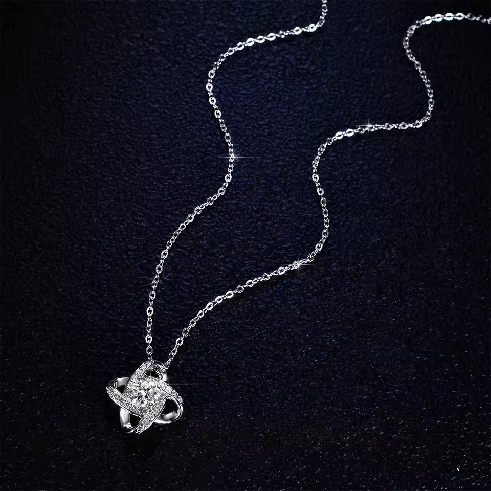 Eternal Bond Infinity Knot Necklace