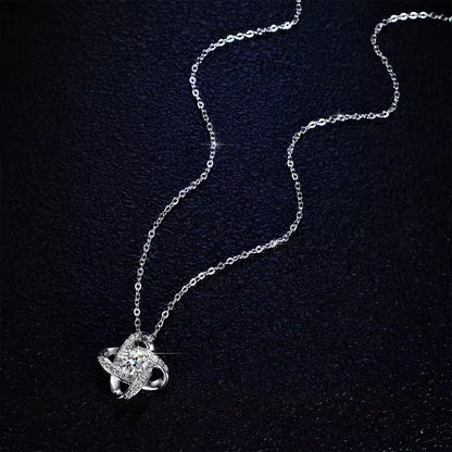 Eternal Bond Infinity Knot Necklace