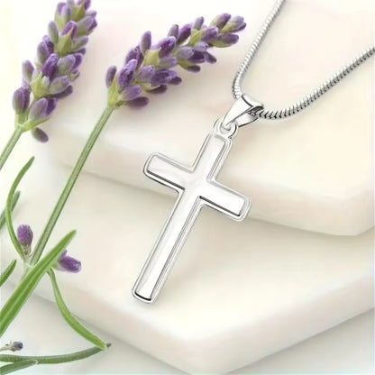 Heritage Cross Snake Chain Necklace Gift Set