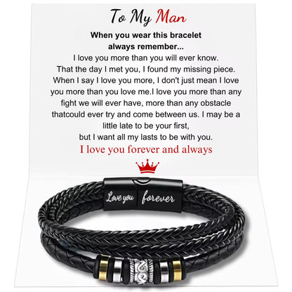 Eternal Bond Stainless Steel Men’s Bracelet