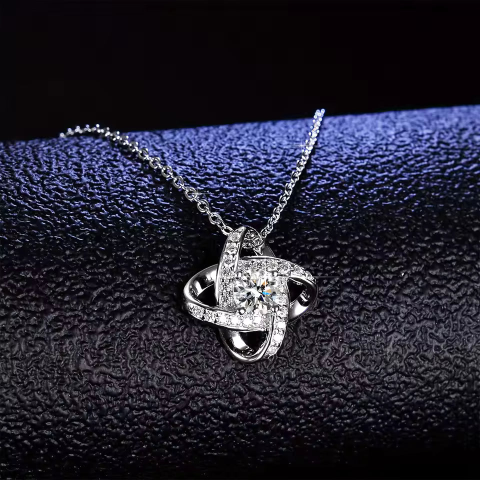 Eternal Bond Infinity Knot Necklace