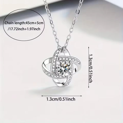 Eternal Bond Infinity Knot Necklace