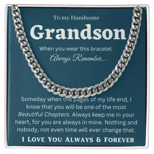 Forever Bond Grandson Keepsake Gift